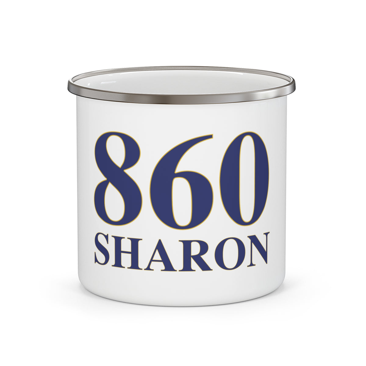 860 Sharon Enamel Camping Mug