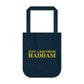 Just a kid from Haddam Organic Canvas Tote Bag