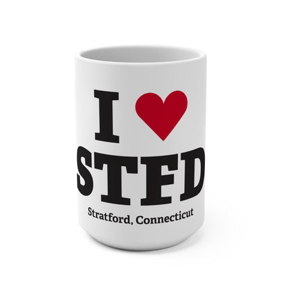 I Heart STFD Mug 15oz