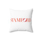 41 Tilt Stamford Spun Polyester Square Pillow