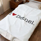 I Heart Bethel. Velveteen Plush Blanket