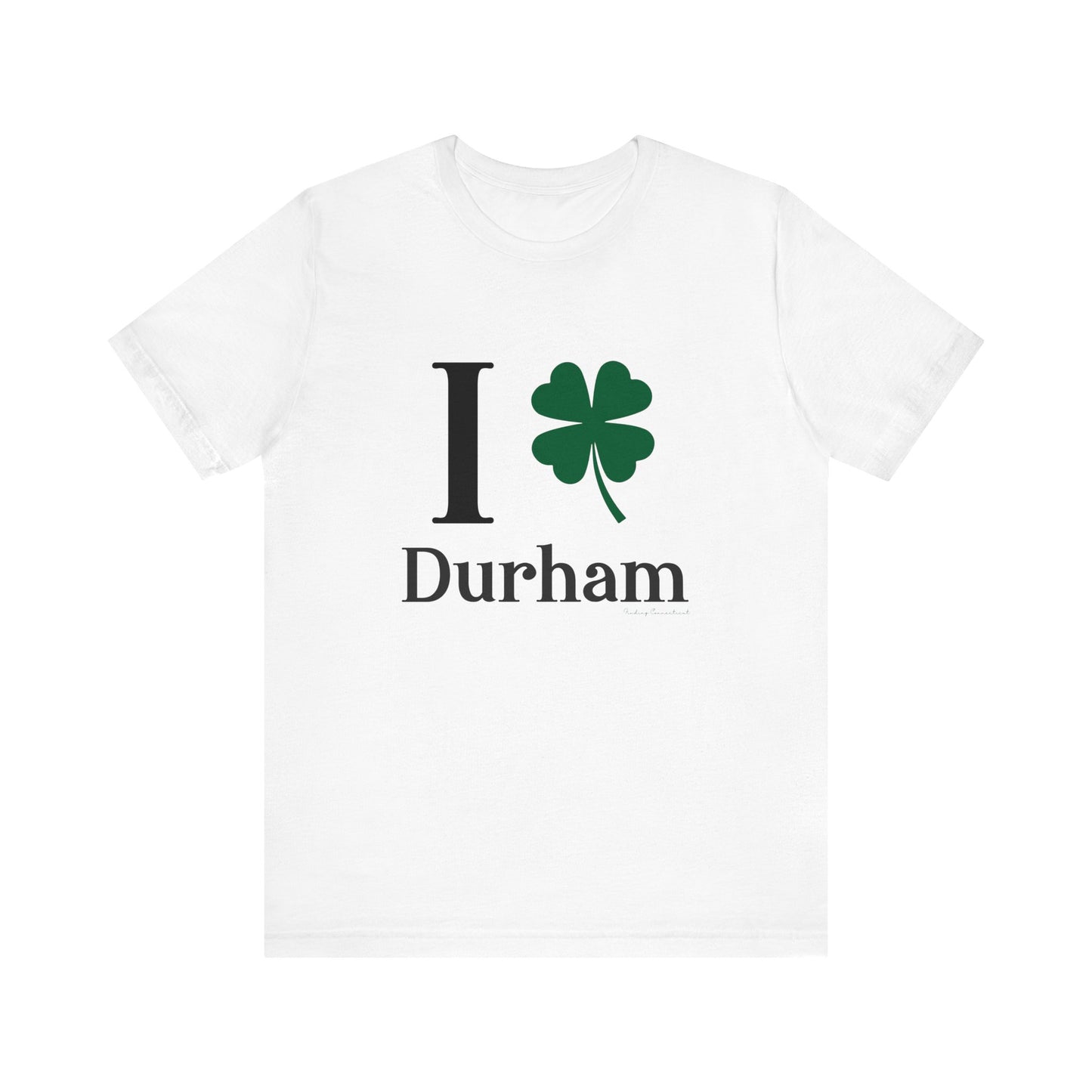 I Clover Durham Unisex Jersey Short Sleeve Tee