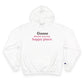 Goose Shows Are My Happy Place - Pink & Espresso Champion Hoodie