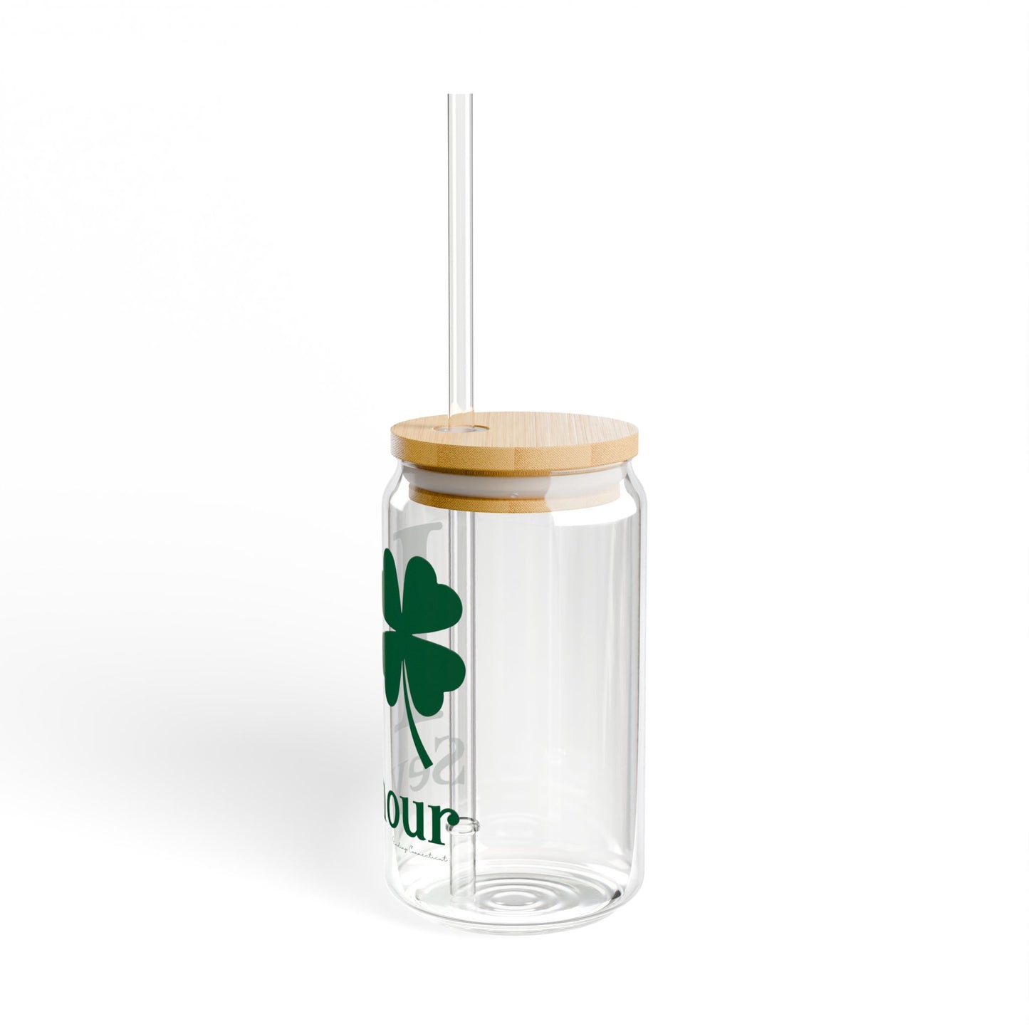 I Clover Seymour Sipper Glass, 16oz