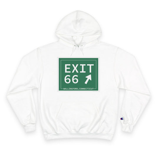 Vintage Exit 66 WCP Sign Champion Hoodie