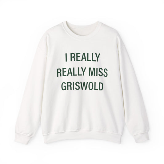 I Really Really Miss Griswold Unisex Heavy Blend™ Crewneck Sweatshirt