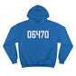 06470 - Newtown Connecticut Zip Code Champion Hoodie