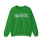 Just a kid from Preston Unisex Heavy Blend™ Crewneck Sweatshirt