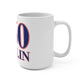 860 Berlin Red, White & Blue Mug 15oz