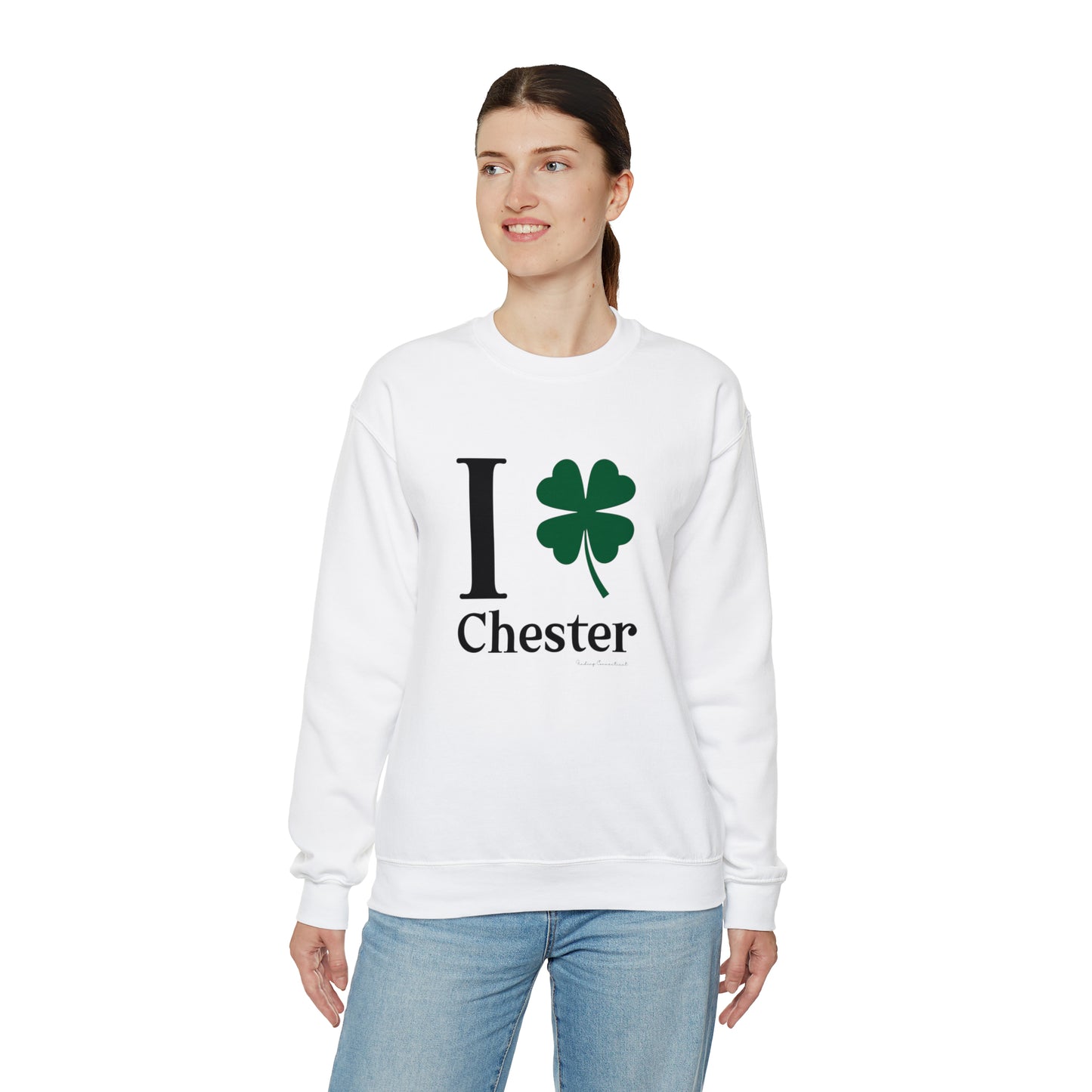 I Clover Chester Unisex Heavy Blend™ Crewneck Sweatshirt