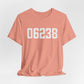 06238 Coventry CT Zip Code Unisex Jersey Short Sleeve T-Shirt