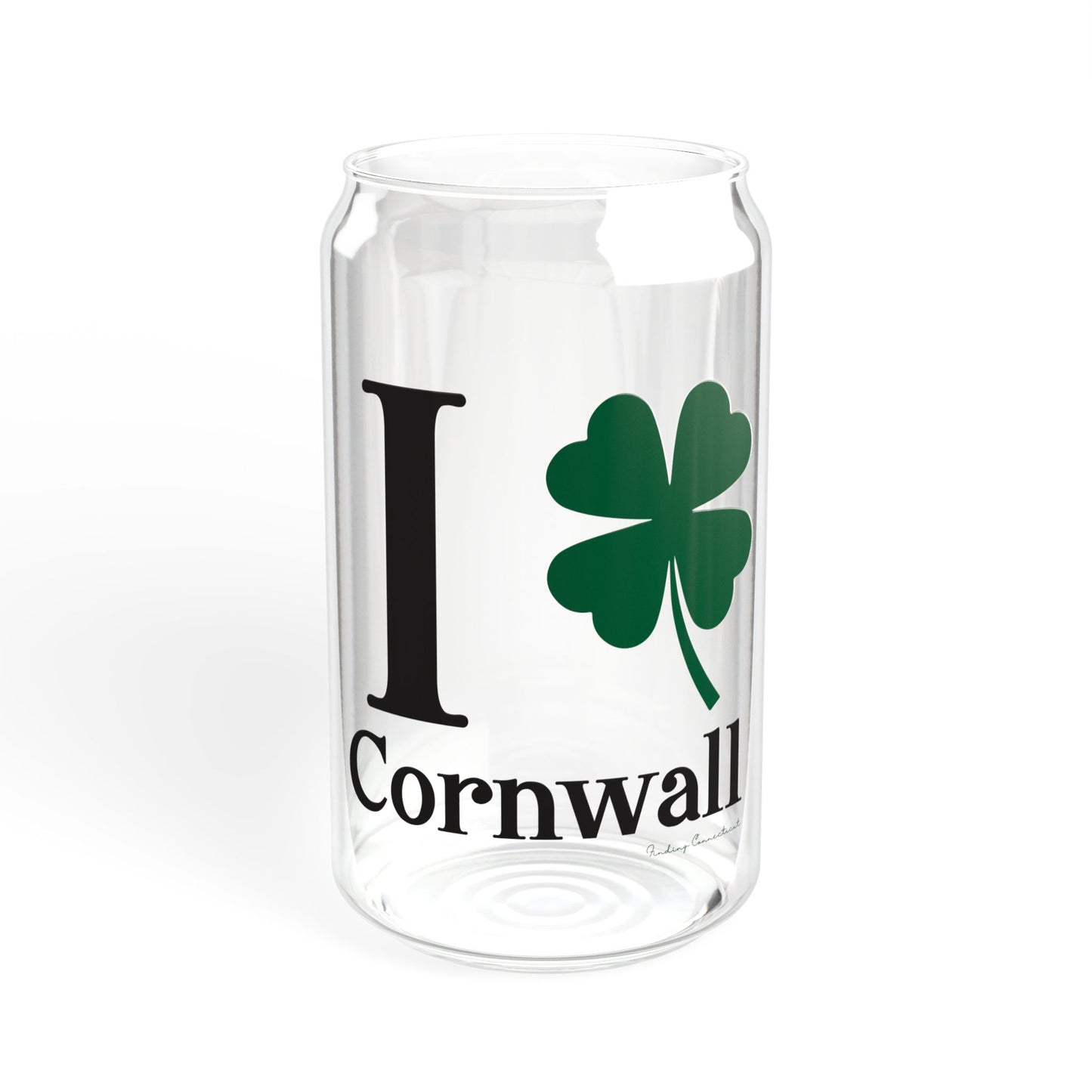 I Clover Cornwall Sipper Glass, 16oz