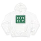 Vintage Exit 59 WCP Sign Champion Hoodie