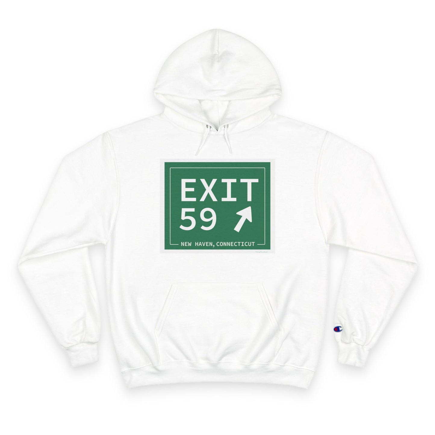 Vintage Exit 59 WCP Sign Champion Hoodie