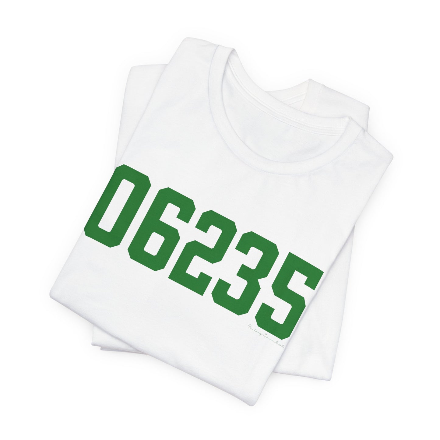 06235 Chaplin Connecticut Zip Code Unisex Jersey Short Sleeve T-Shirt