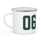 06853 Norwalk Connecticut Zip CodeEnamel Camping Mug