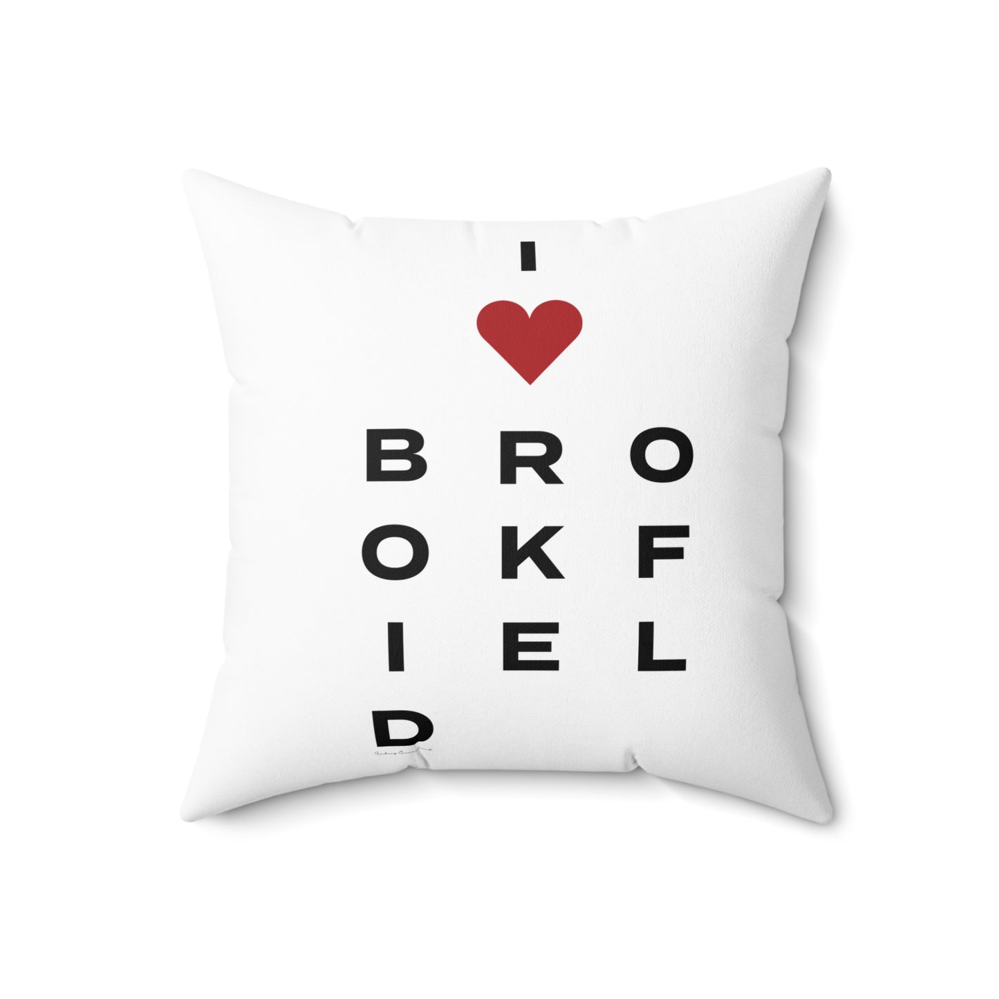 Brookfield Vision Spun Polyester Square Pillow
