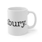 I Heart Cranbury. Mug 11oz
