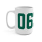 06320 New London Connecticut Zip Code Mug 15oz