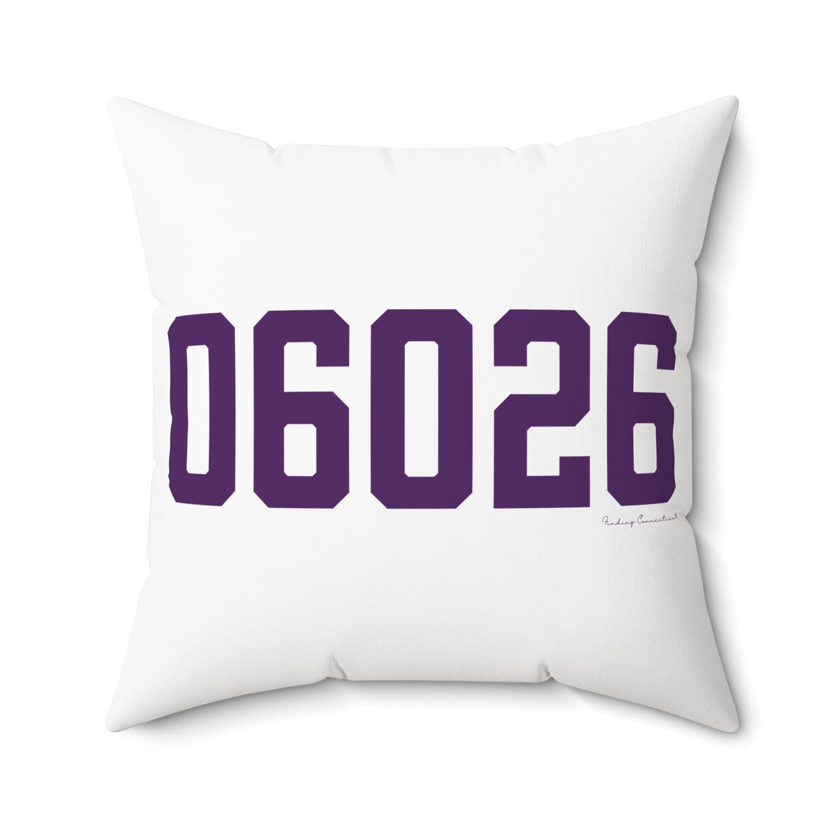 06026 East Granby Connecticut Zip Code Polyester Square Pillow