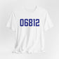 06812 New Fairfield Connecticut Zip Code Unisex Jersey Short Sleeve T-Shirt