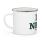 I Heart NRWK Enamel Camping Mug
