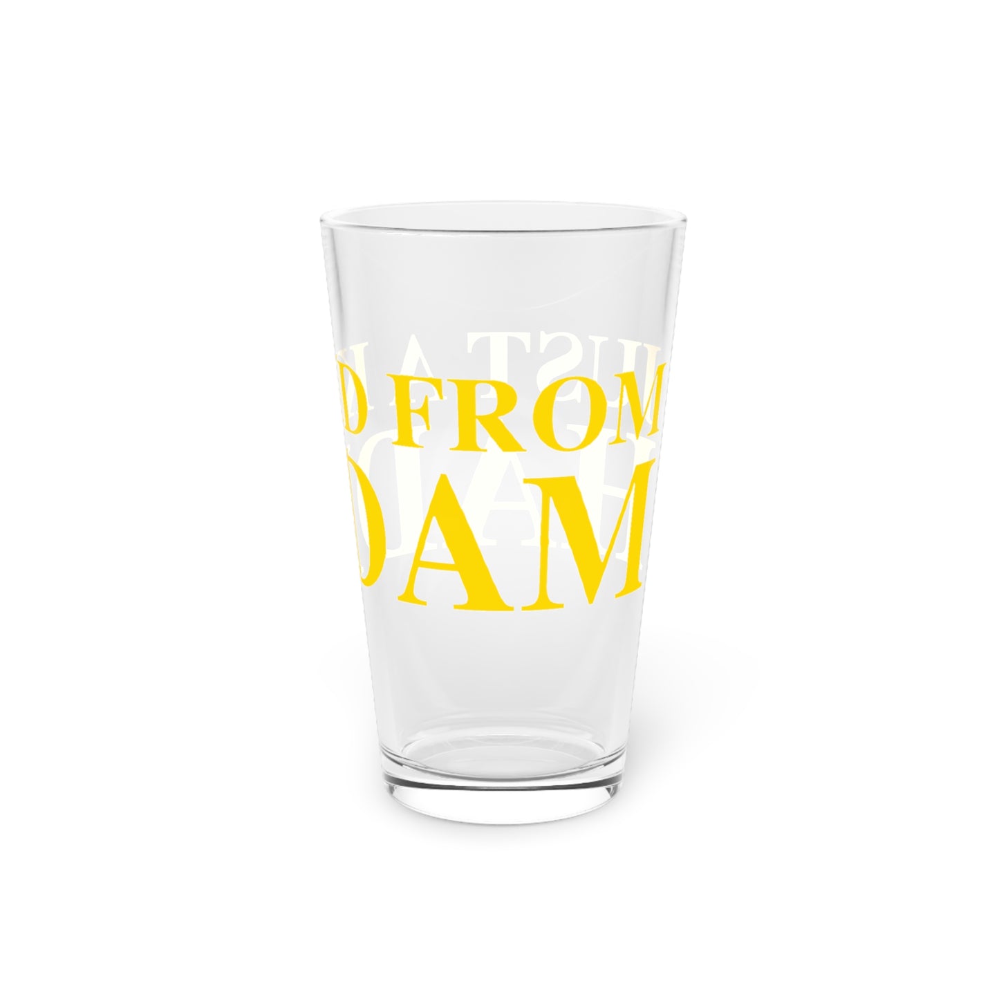 Just a kid from Haddam Pint Glass, 16oz