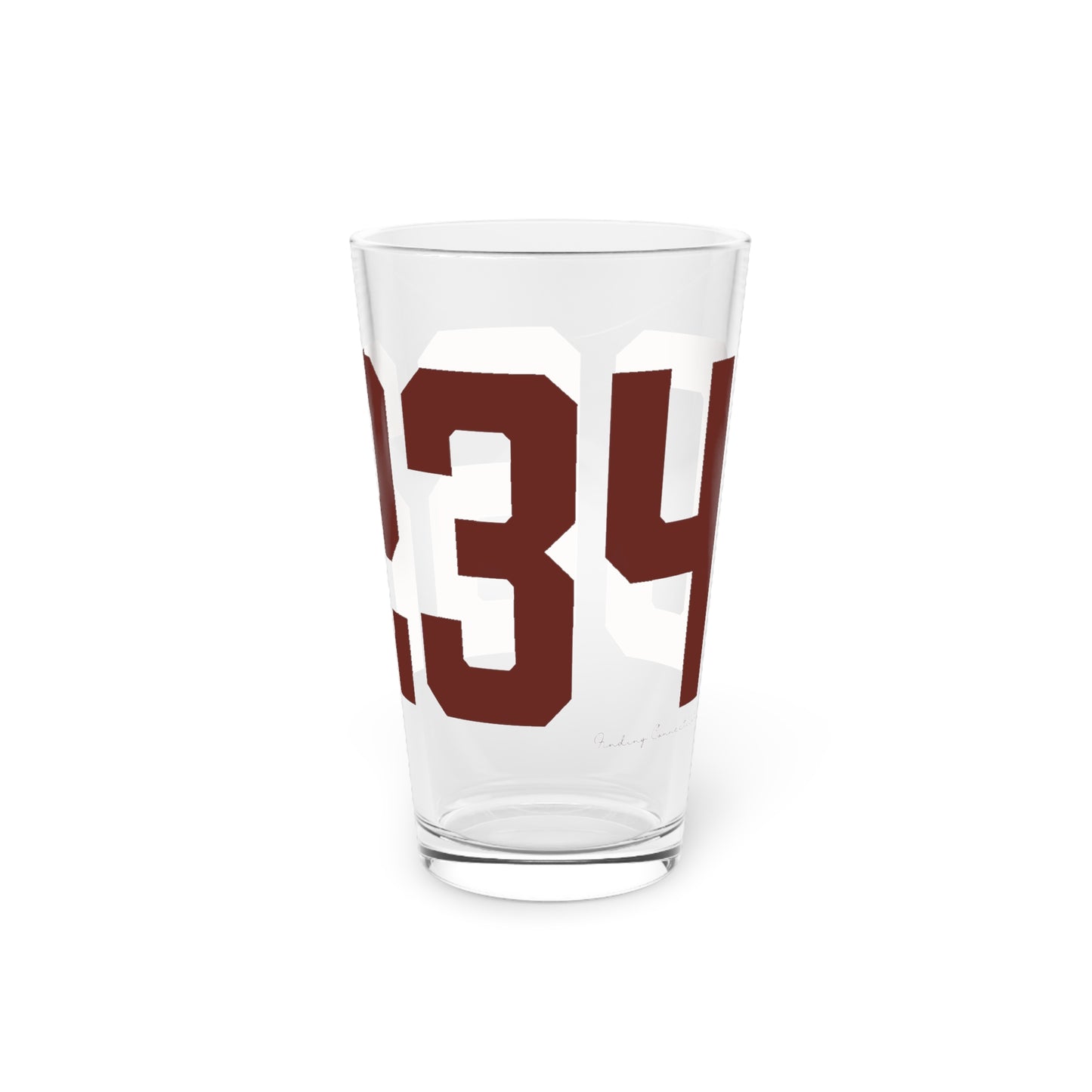 06234 Brooklyn Connecticut Zip Code Pint Glass, 16oz