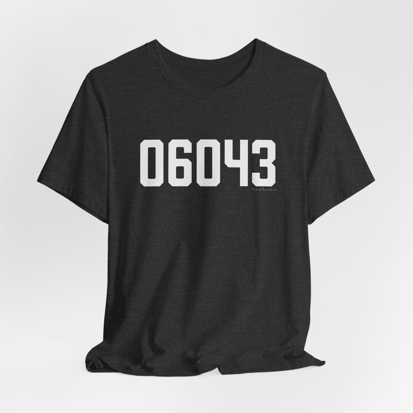 06043 Bolton CT Zip Code Unisex Jersey Short Sleeve T-Shirt
