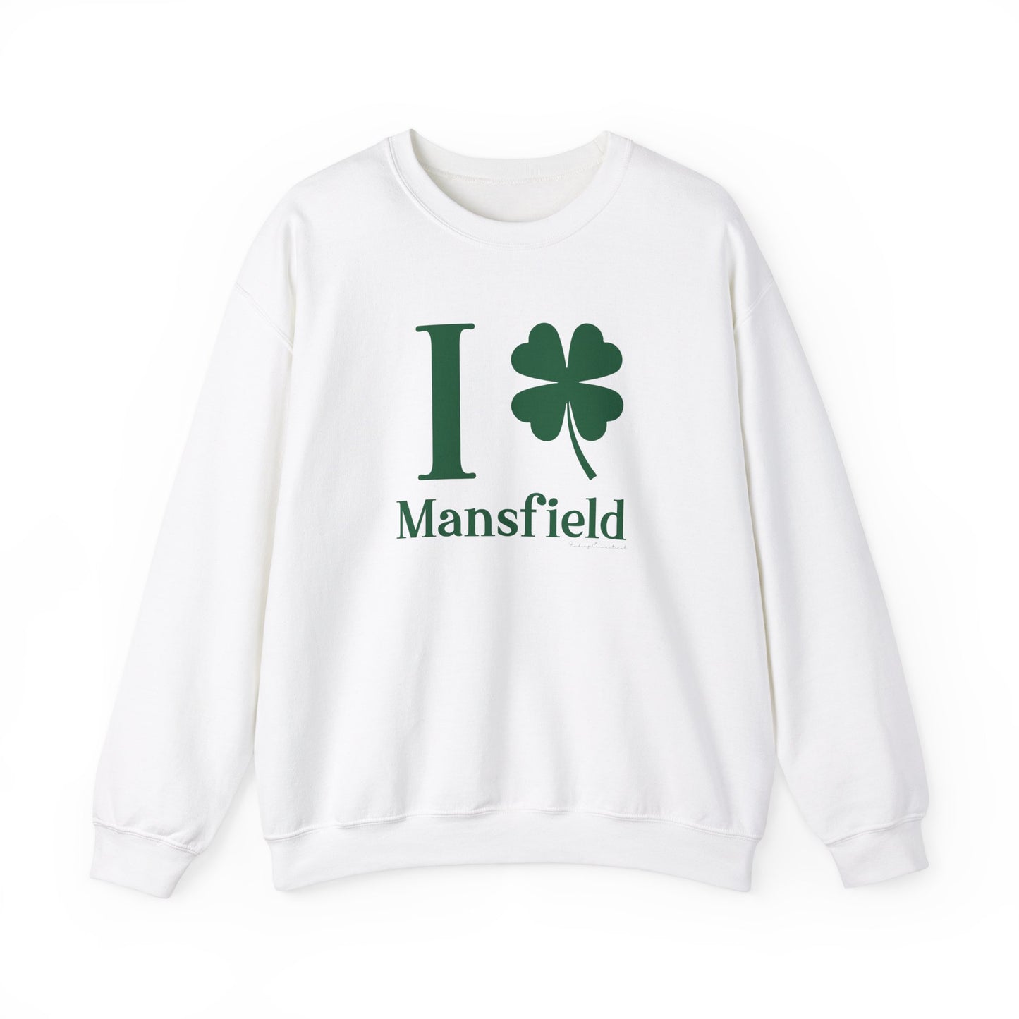 I Clover Mansfield Unisex Heavy Blend™ Crewneck Sweatshirt