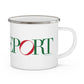 41 Tilt Bridgeport Enamel Camping Mug