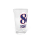 860 Bristol Red, White & Blue Pint Glass, 16oz