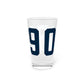 06339 Ledyard Connecticut Zip Code Pint Glass, 16oz
