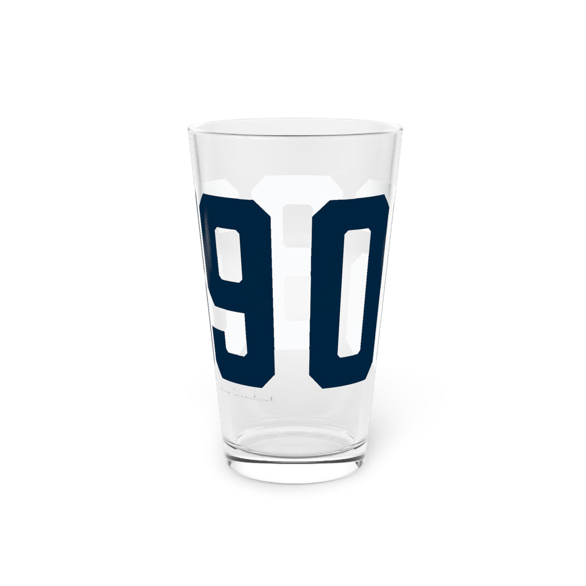 06339 Ledyard Connecticut Zip Code Pint Glass, 16oz