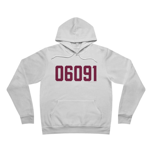 06091 Hartland Connecticut Zip Code Unisex Sponge Fleece Pullover Hoodie