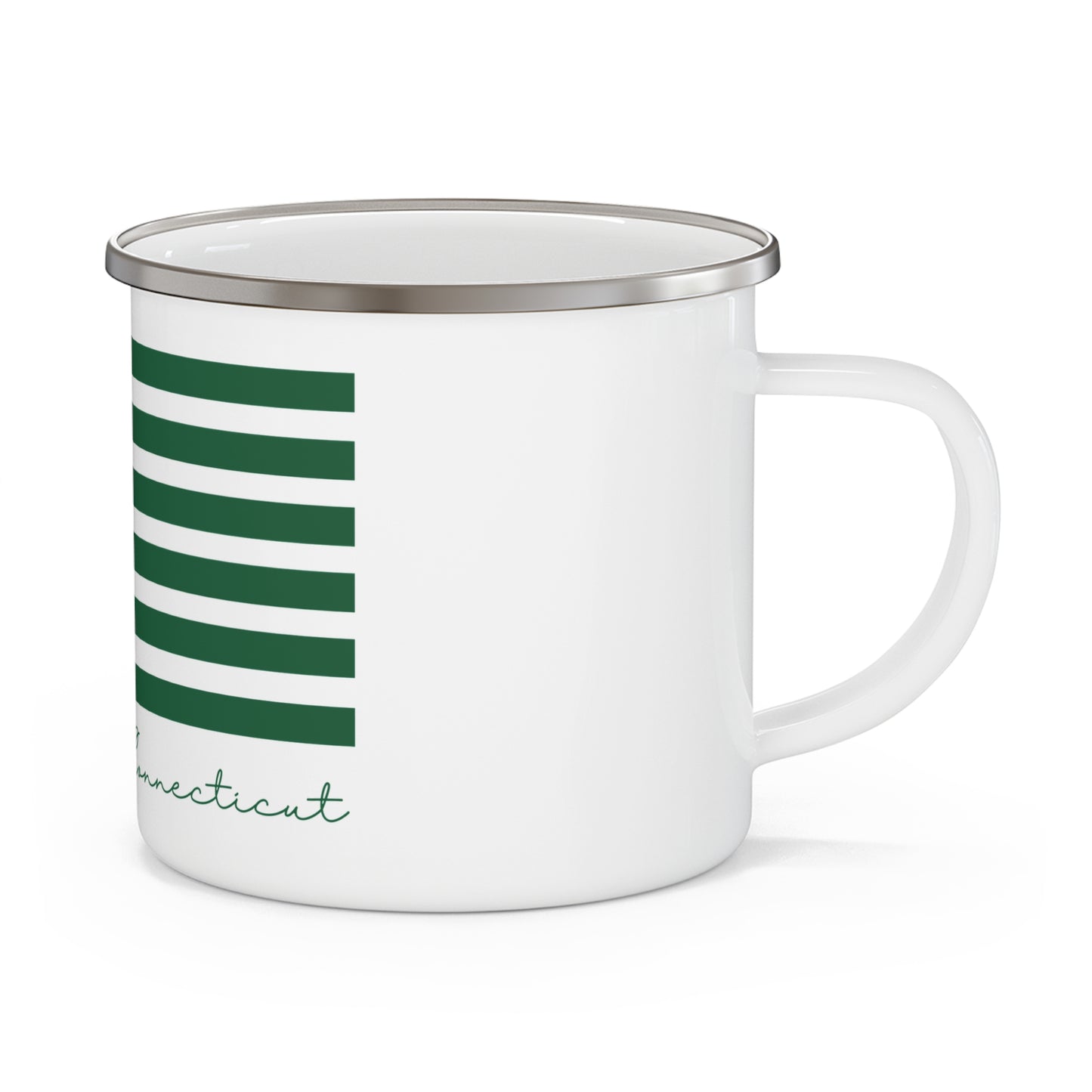 East Windsor St. Patrick’s Day Flag Enamel Camping Mug