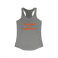 Plainfield is My Happy Place Women's Ideal Racerback Tank Top