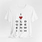 Old Greenwich Vision Unisex Jersey Short Sleeve T-Shirt
