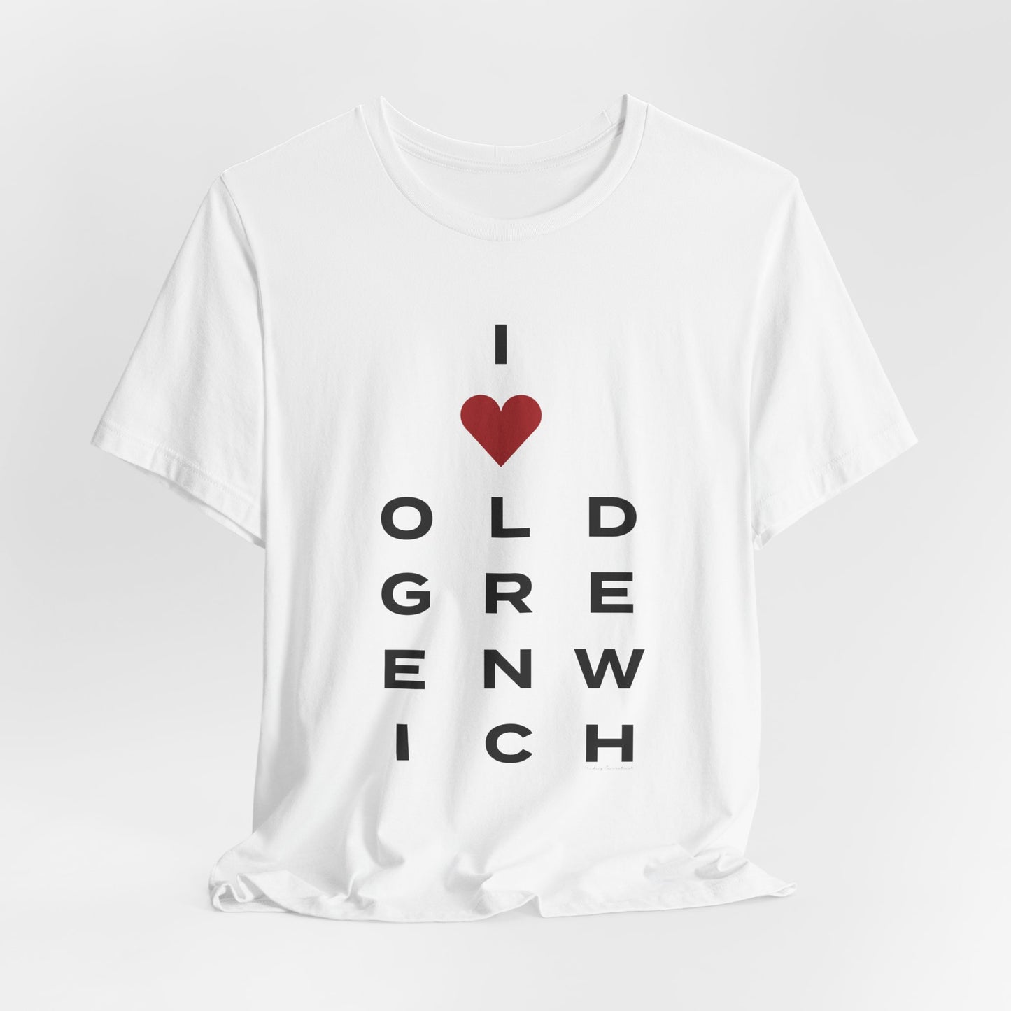 Old Greenwich Vision Unisex Jersey Short Sleeve T-Shirt