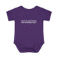 Just a kid from Strawberry Hill Infant Baby Rib Bodysuit