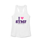 I Heart STMF Women's Ideal Racerback Tank Top