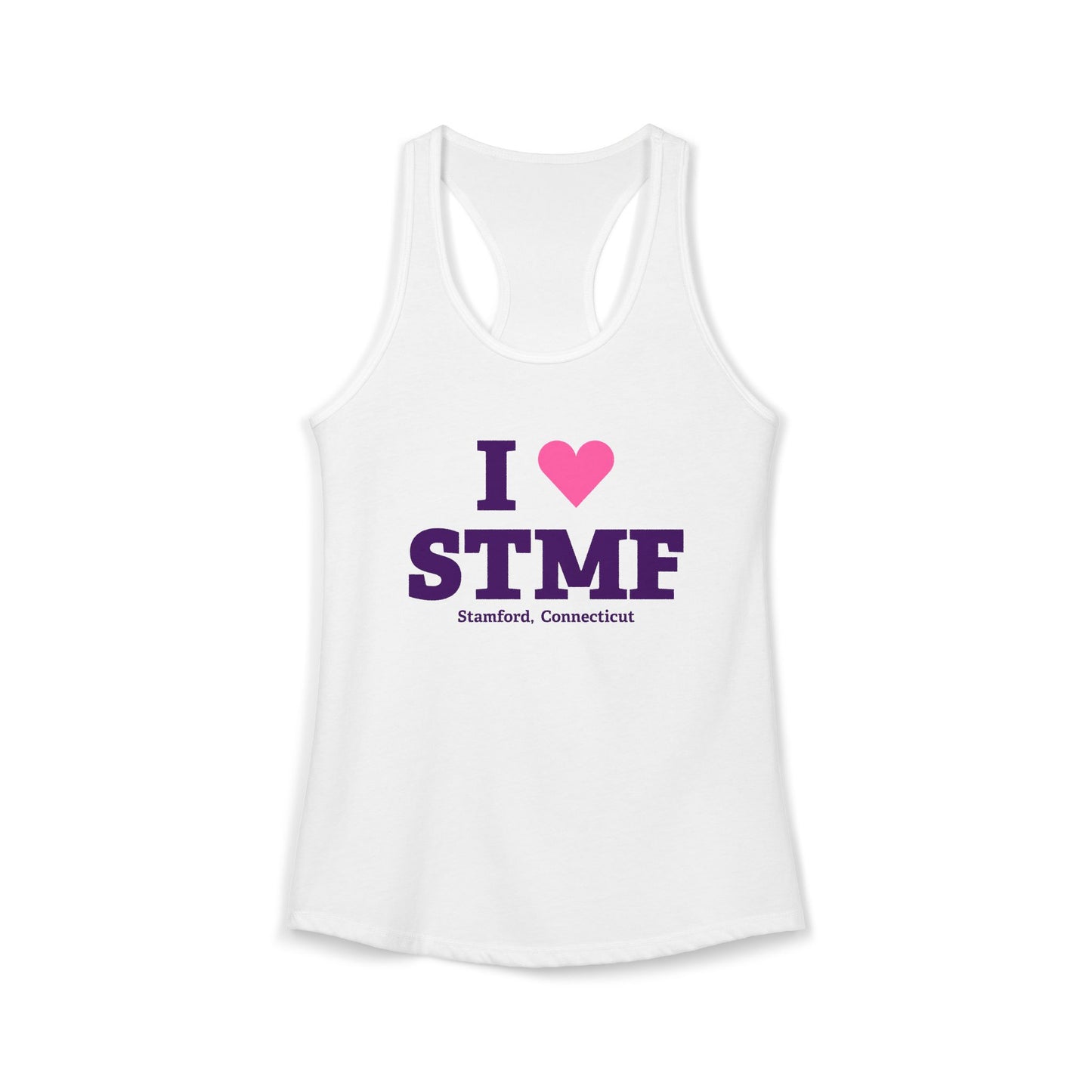 I Heart STMF Women's Ideal Racerback Tank Top