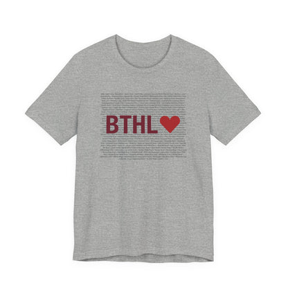 Bethel Love Unisex Jersey Short Sleeve T-Shirt