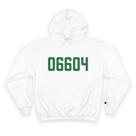 06604 Bridgeport Connecticut Zip Code Champion Hoodie Sweatshirt