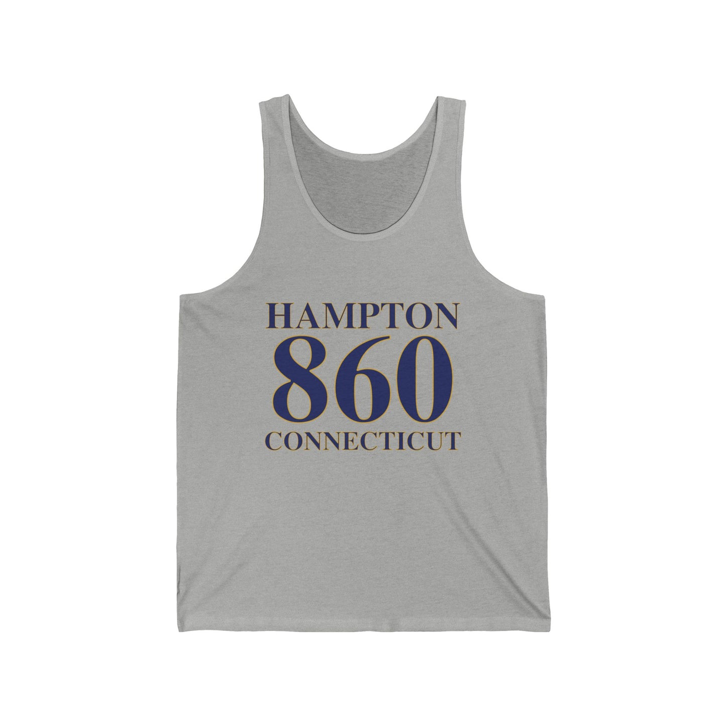 Hampton 860 Connecticut Unisex Jersey Tank Top