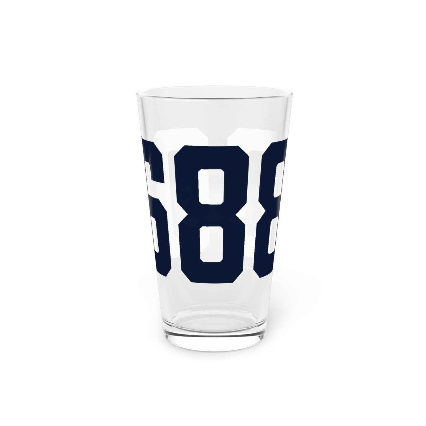 06880 Westport Connecticut Zip Code Pint Glass, 16oz