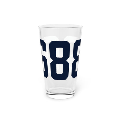 06880 Westport Connecticut Zip Code Pint Glass, 16oz