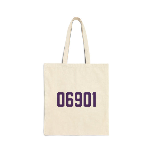 06901 Stamford Connecticut Zip Code Cotton Canvas Tote Bag