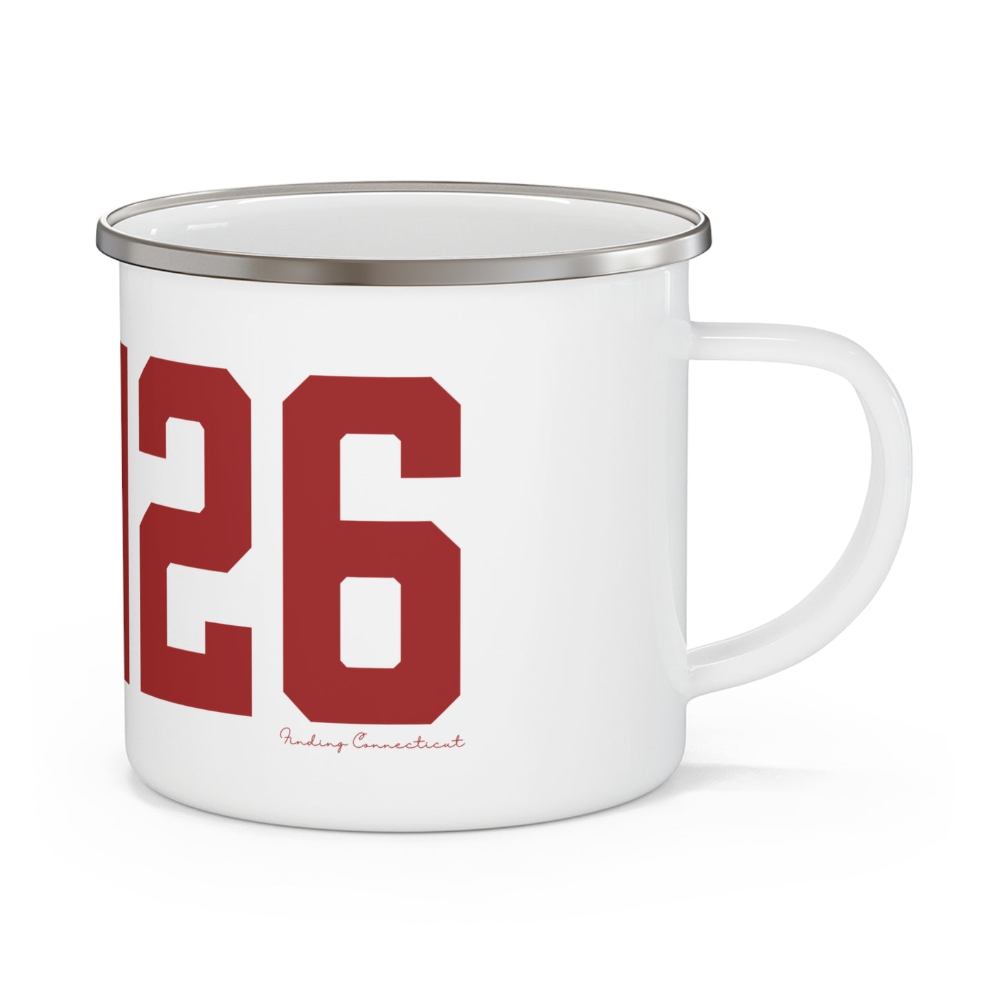06426 Essex Connecticut Zip Code Enamel Camping Mug