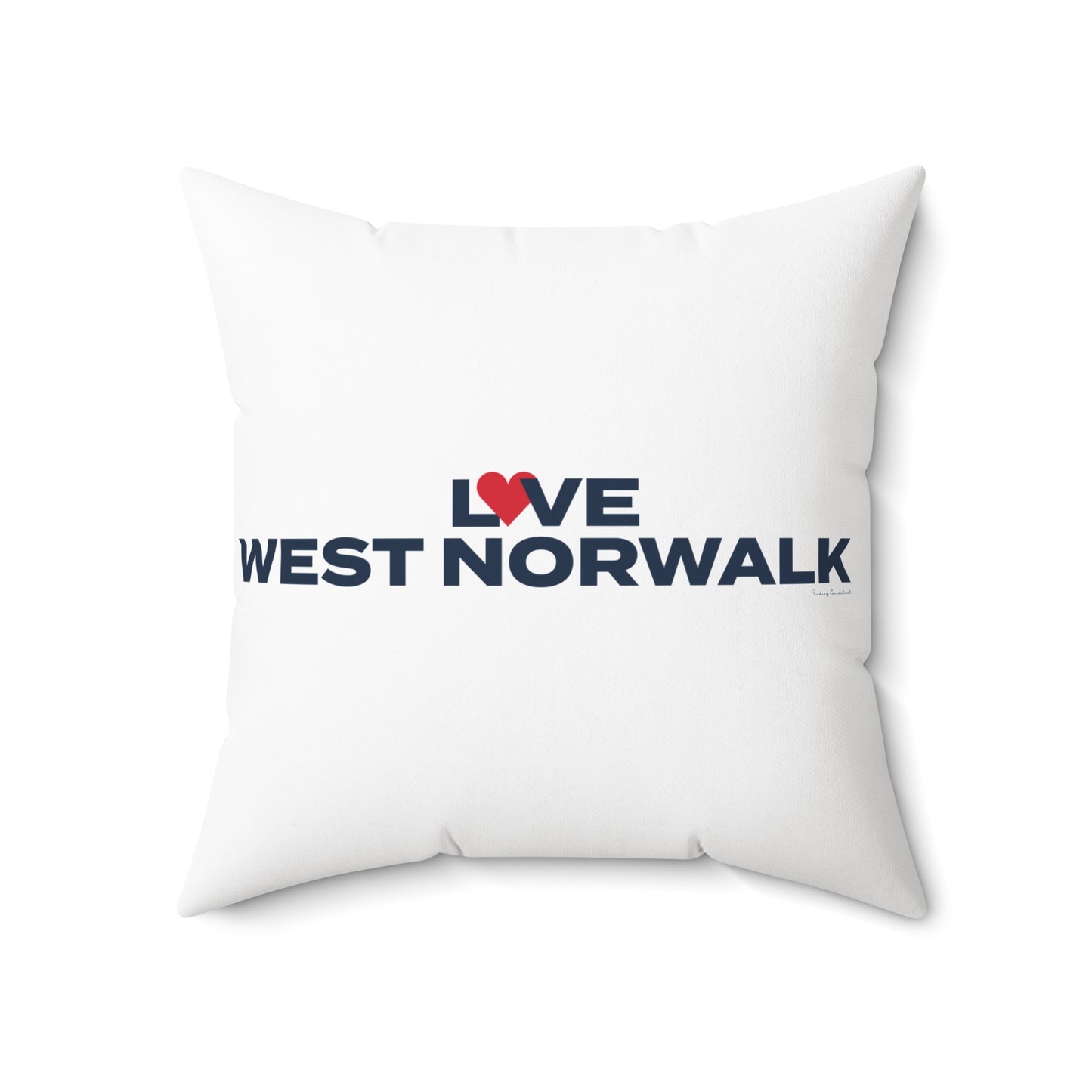 Love West Norwalk Spun Polyester Square Pillow